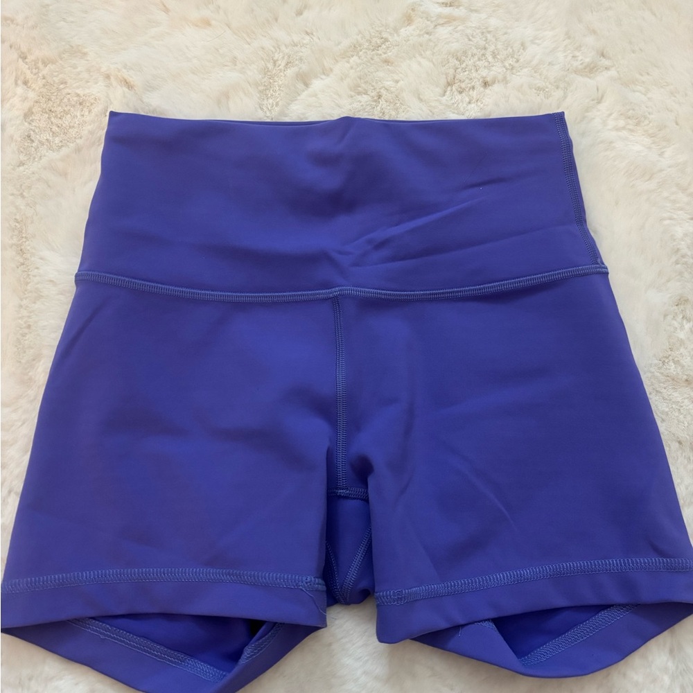 lululemon athletica Purple High-Rise Bike Shorts